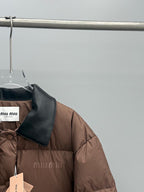Coffee Puffer Jacket