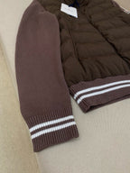 Knitted Down Cardigan