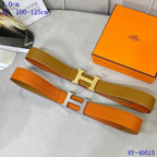Iconic Reversible Leather Belt