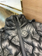 Luxury Black Puffer Jacket