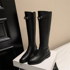 High-Knee Riding Boots