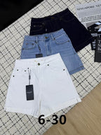 High-waist shorts
