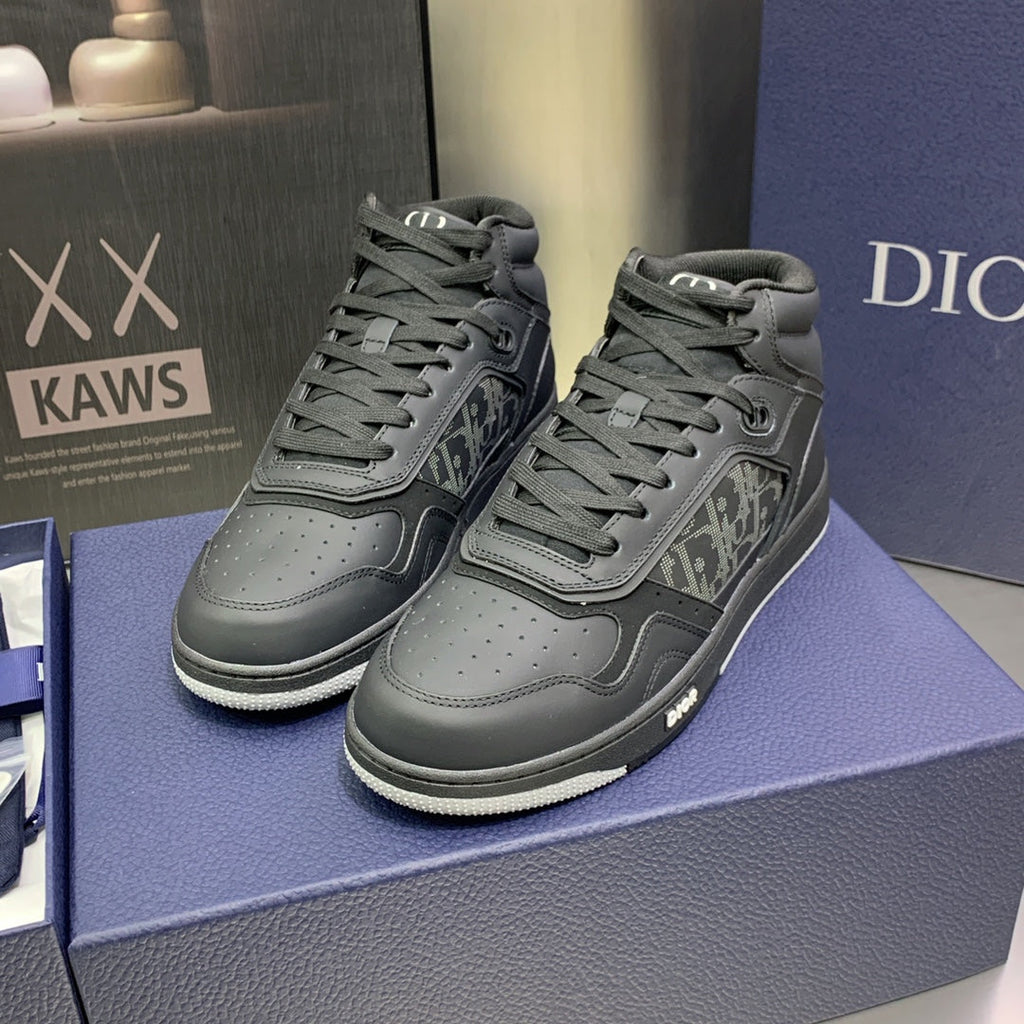 Velcro High-Top Sneakers
