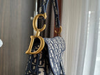 Denim Saddle Bag
