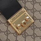 Lock Leather Bag