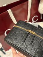 Shoulder Bag Pressed Leather