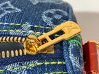 Monogram Denim Cerise