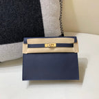 Mini Structured Leather Bag